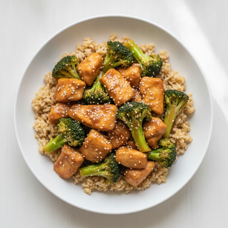 Teriyaki Chicken and Broccoli Stir-Fry