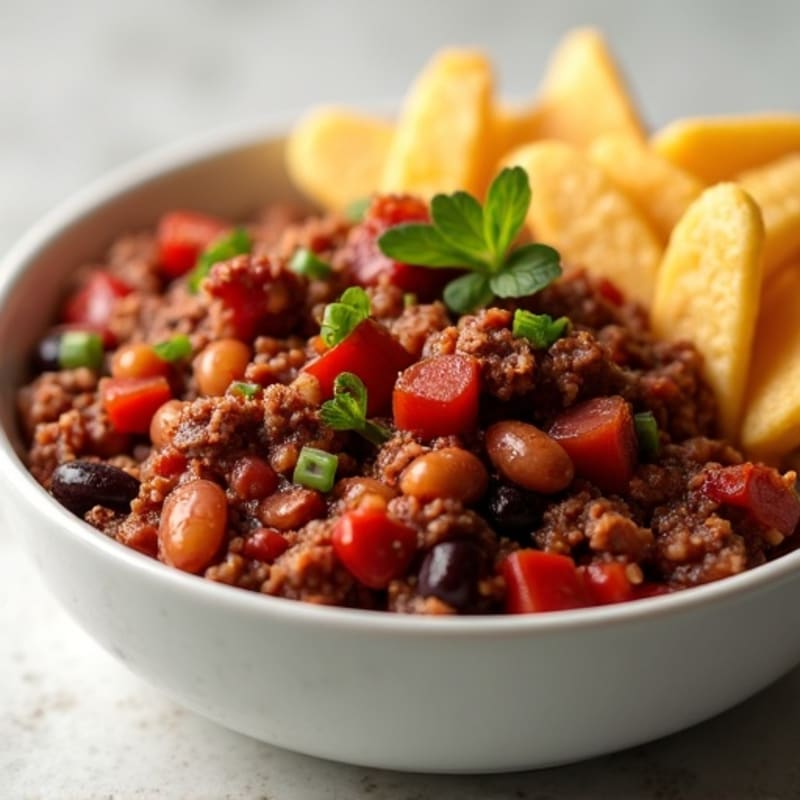 Lean Beef and Bean Homestyle Chili