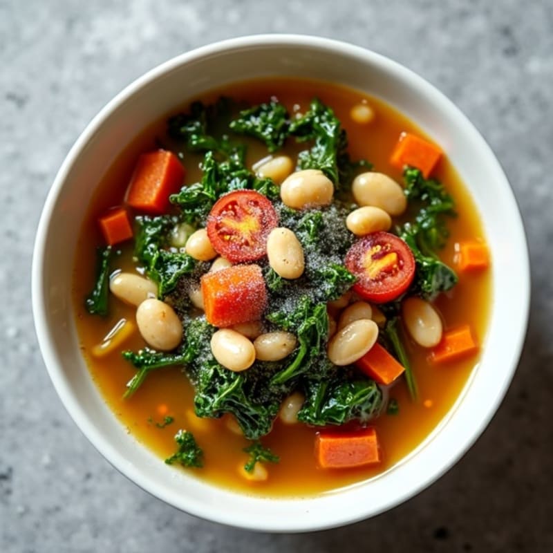 Tuscan-Style Kale and White Bean Soup