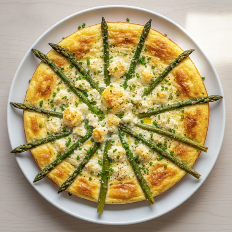 Baked Eggs with Roasted Asparagus