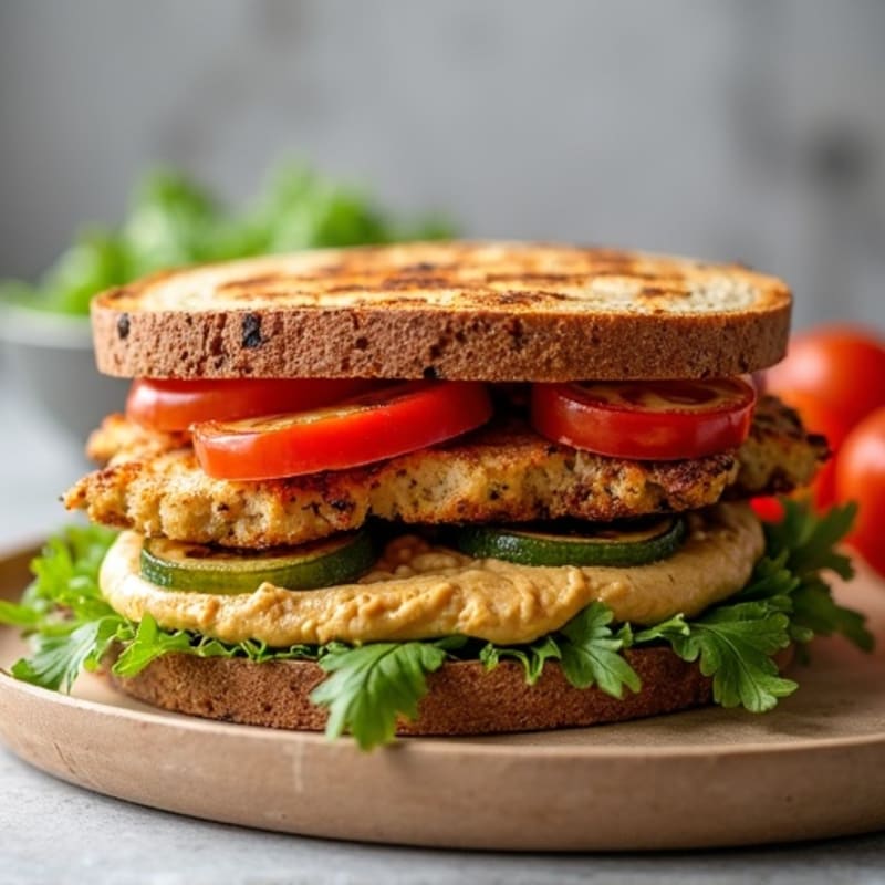Hearty Grilled Vegetable Sandwich