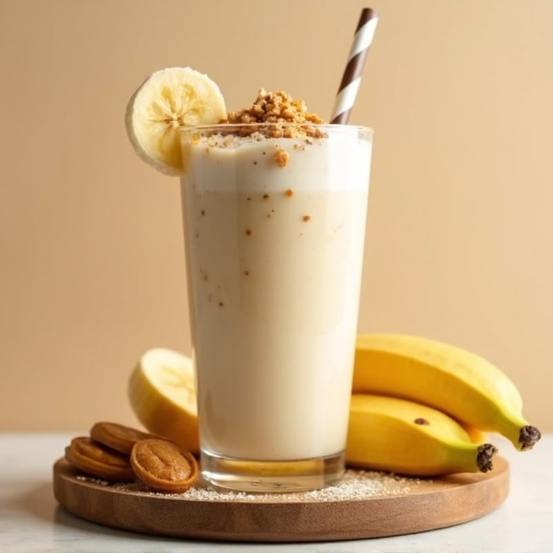Creamy High-Protein Banana Peanut Butter Smoothie