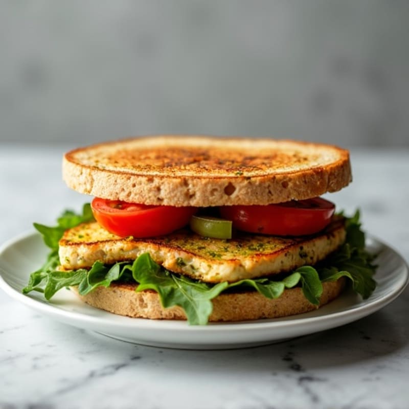 Grilled Chicken Pesto Sandwich