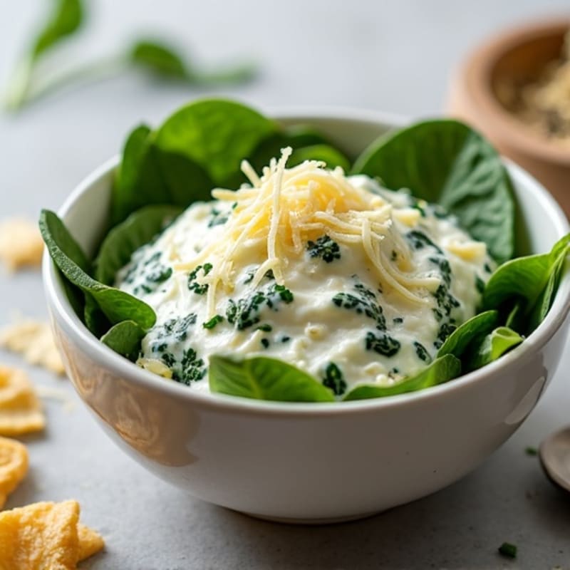 Creamy Greek Yogurt Spinach Artichoke Dip