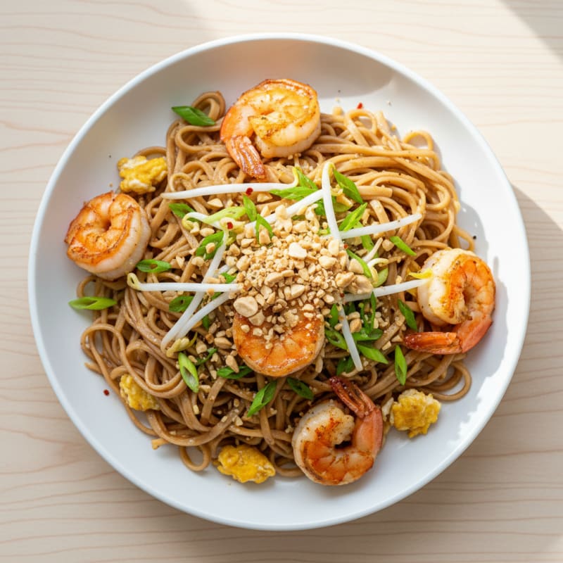 Shrimp Pad Thai Noodles