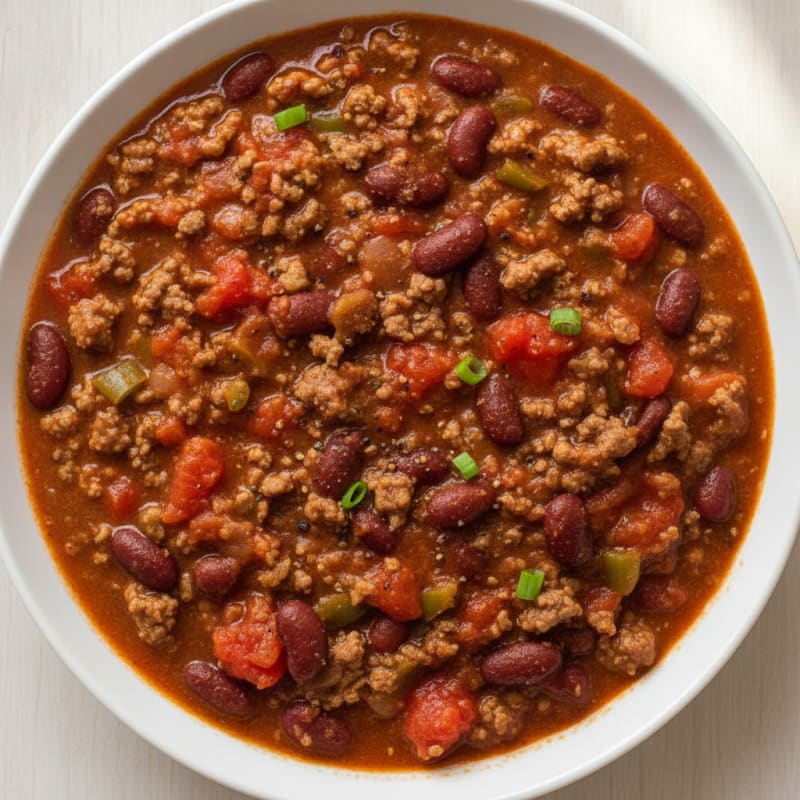 Slow Cooker Beef Chili