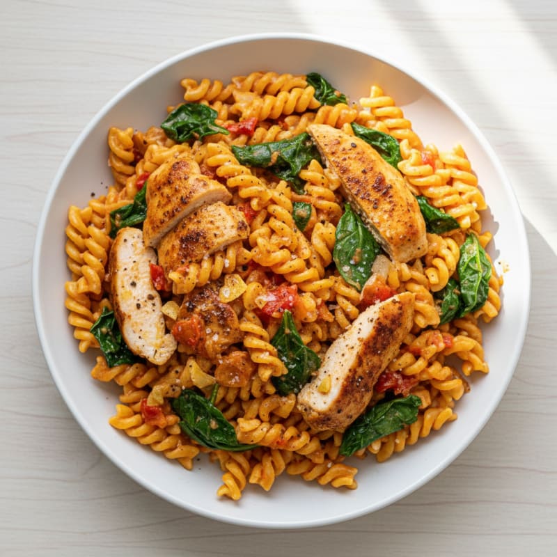 Creamy Roasted Red Pepper Pasta