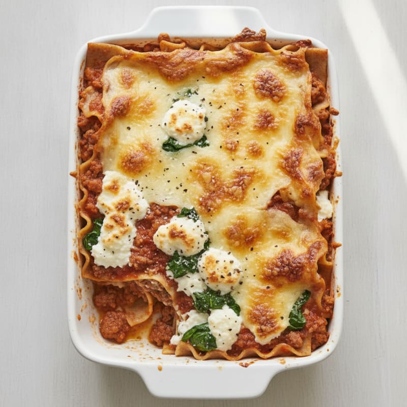Classic Beef and Ricotta Lasagna