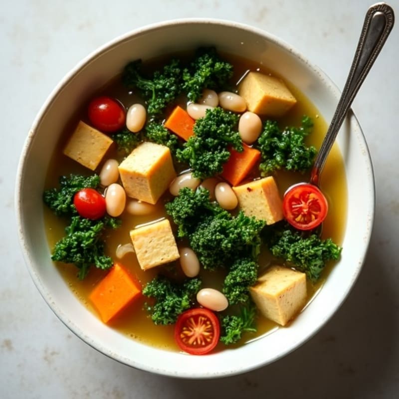 Hearty Kale and White Bean Soup