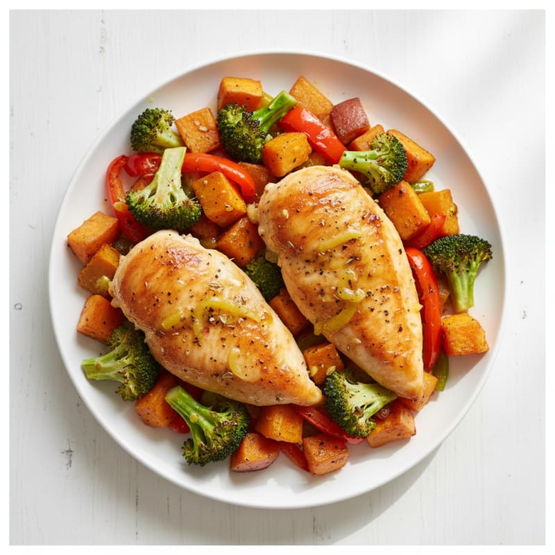 Sheet Pan Lemon Herb Chicken