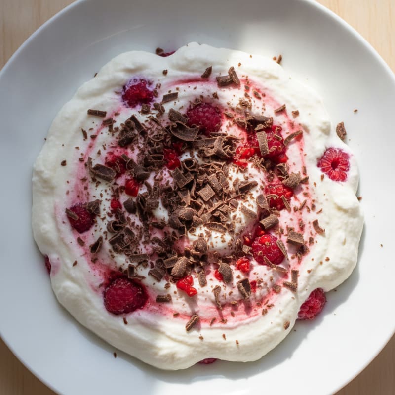 Silky Greek Yogurt Protein Mousse with Berries