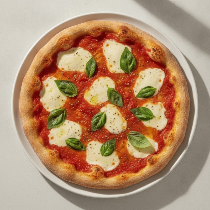 Classic Margherita Pizza with Fresh Basil
