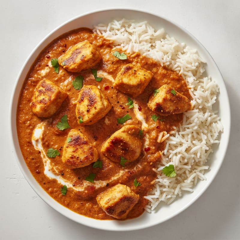 Chicken Tikka Masala with Basmati Rice