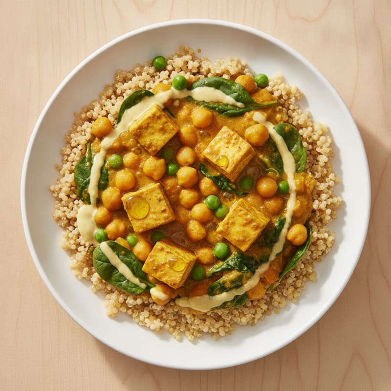 Hearty Chickpea and Vegetable Curry