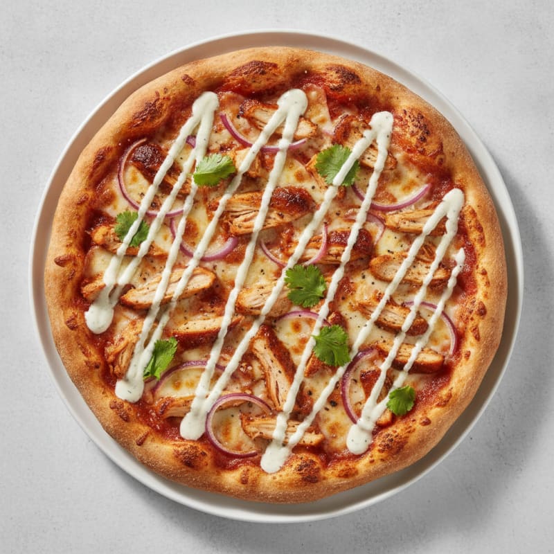 BBQ Ranch Chicken Pizza