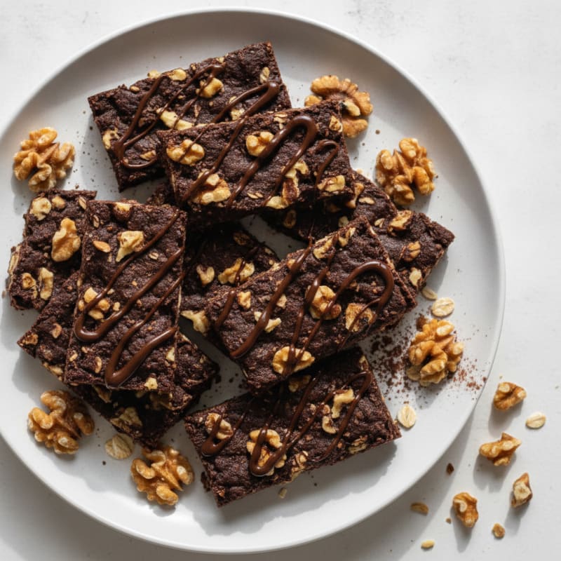 Chocolate Walnut Plant-Based Protein Bars