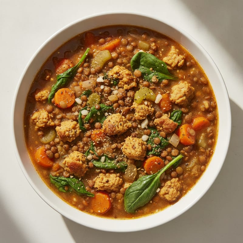 Hearty Lentil and Vegetable Stew