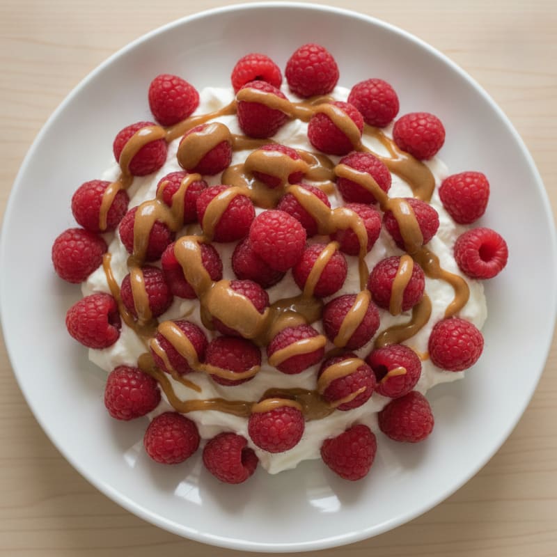 Silky Greek Yogurt Protein Mousse with Berries