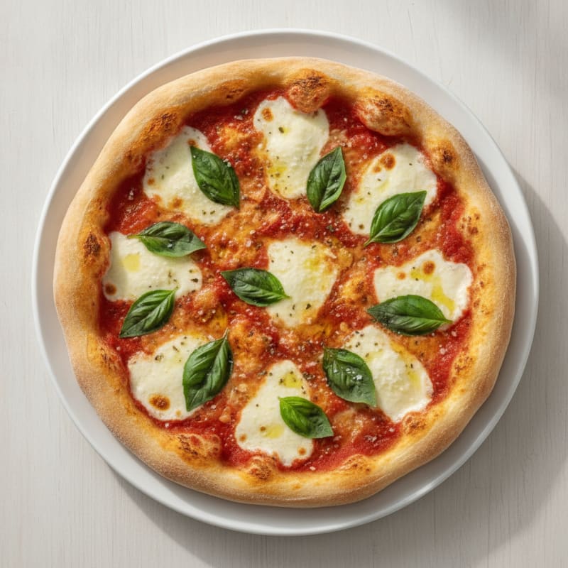 Classic Margherita Pizza with Fresh Basil