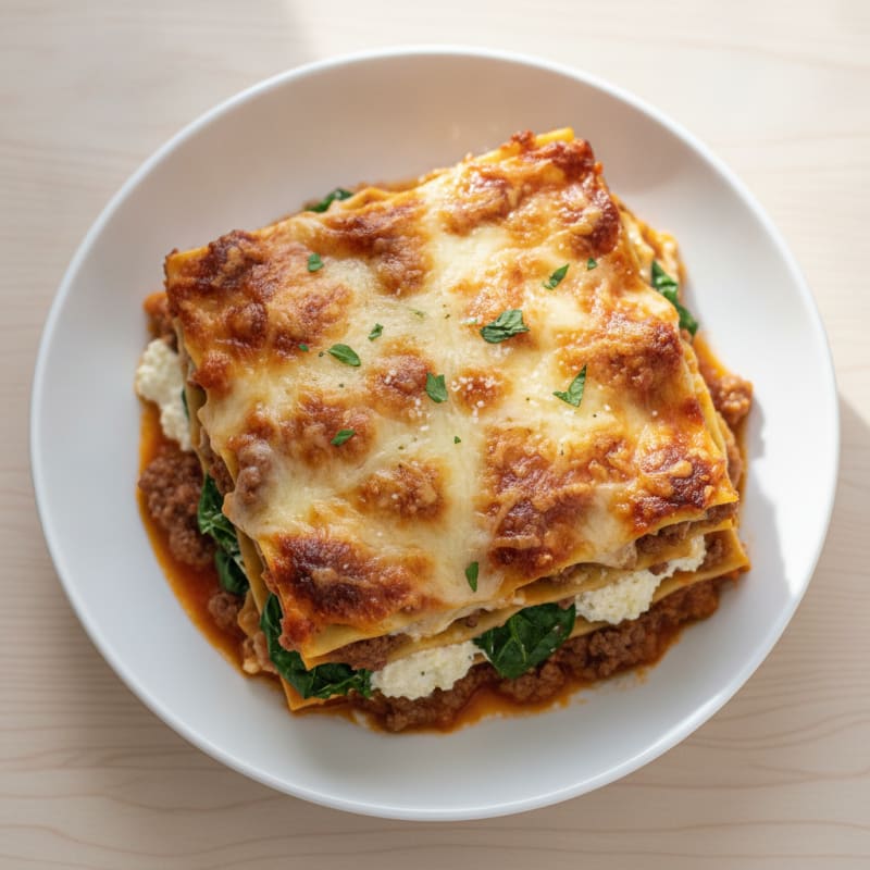 Classic Beef and Ricotta Lasagna