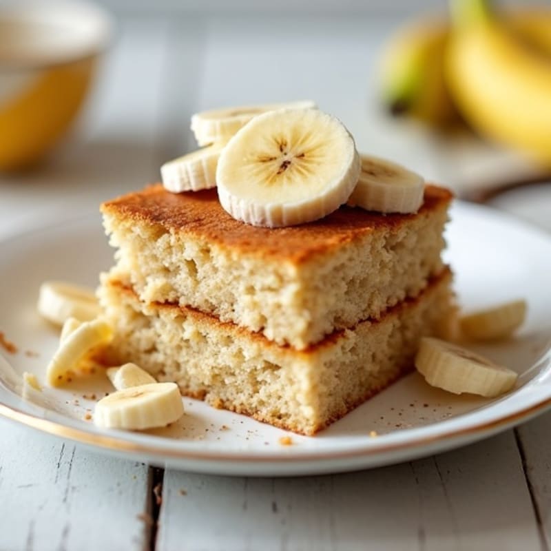 Protein-Packed Vanilla Bean Breakfast Cake
