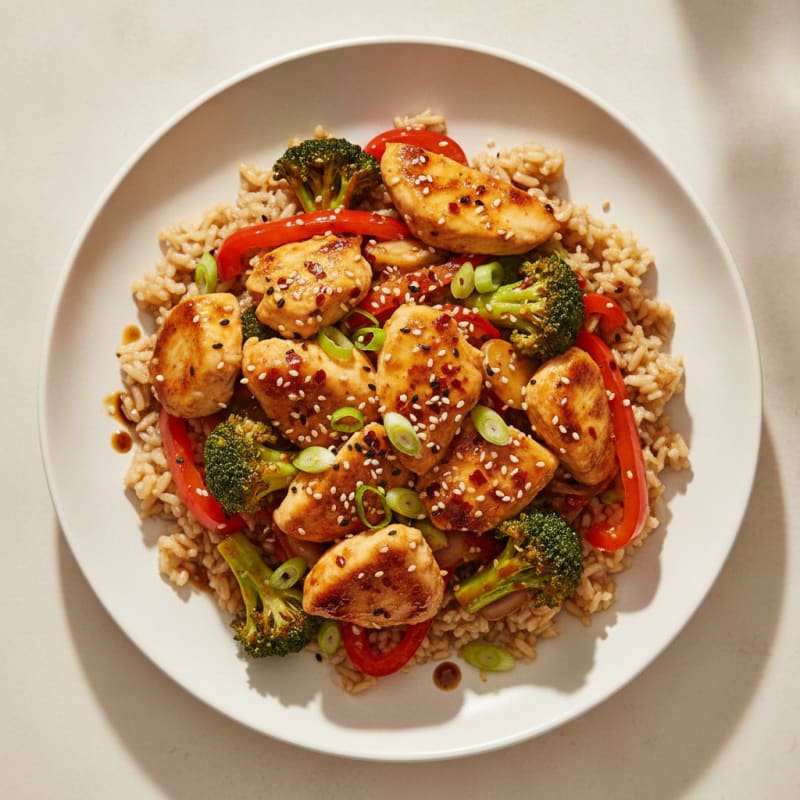 Sweet and Tangy Chicken Stir-Fry