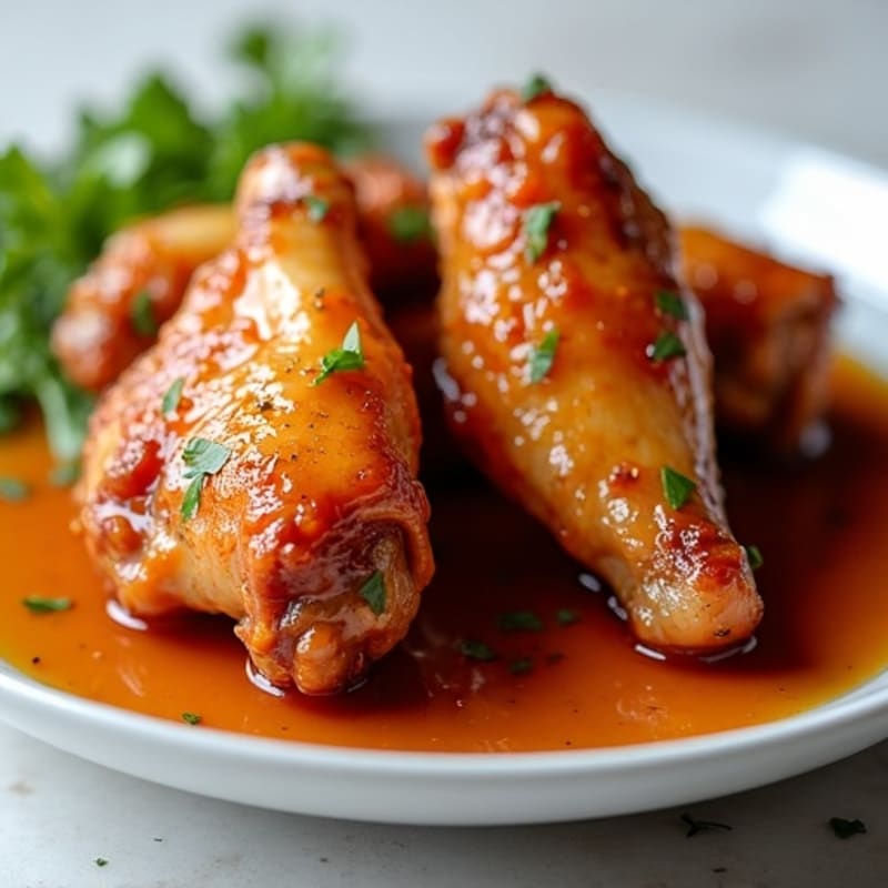 Crispy Honey Glazed Chicken Wings