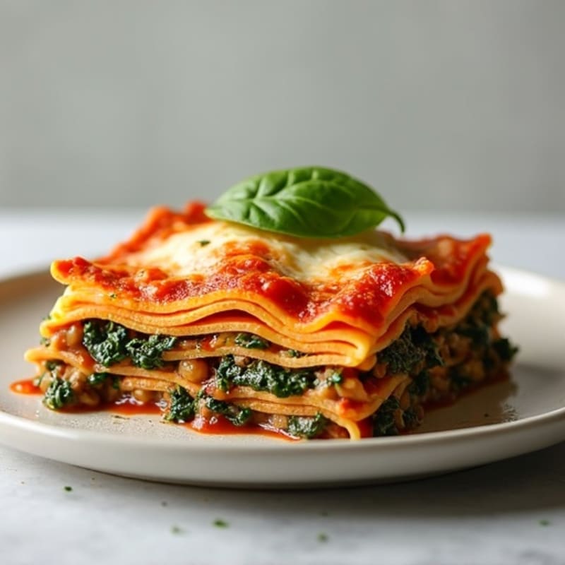 Hearty Layered Veggie Lasagna