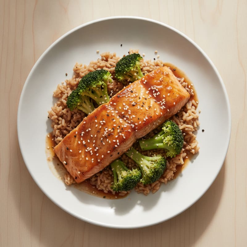 Teriyaki Glazed Salmon