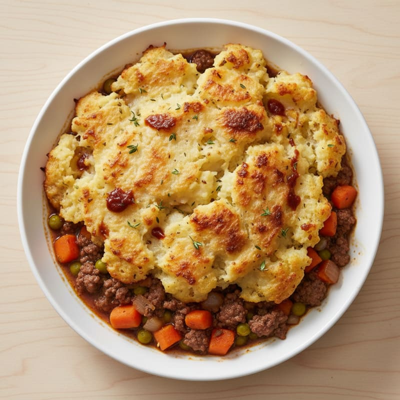 Shepherd's Pie with Root Vegetable Mash
