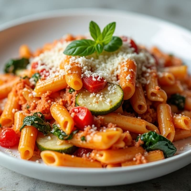 Protein-Packed Turkey and Veggie Baked Ziti