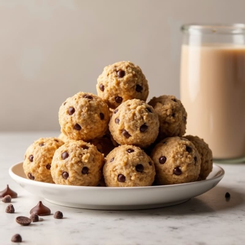 High-Protein Chewy Cookie Dough Energy Bites