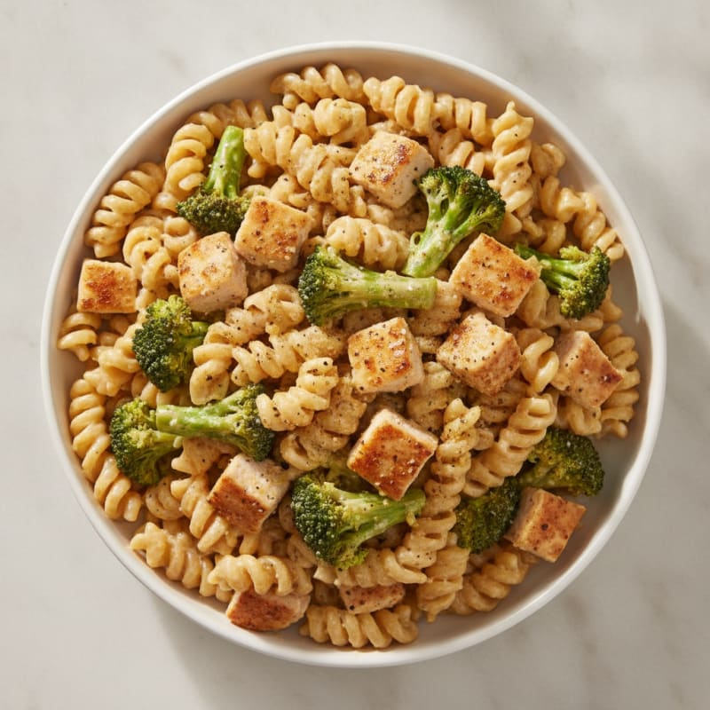 Chicken Alfredo with Broccoli