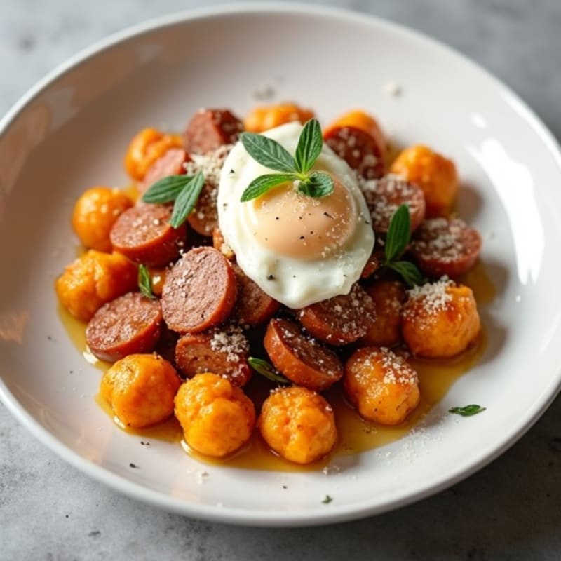 Herb-Roasted Sweet Potato Gnocchi with Sage Brown Butter