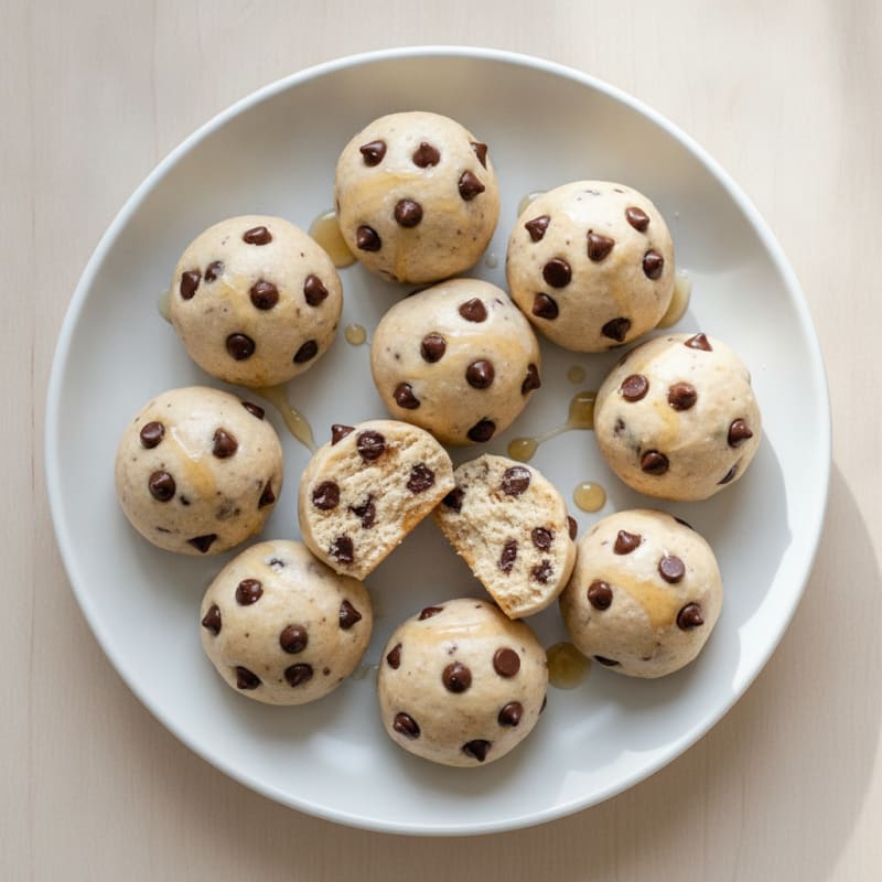 No-Bake Chocolate Chip Cookie Dough Bites