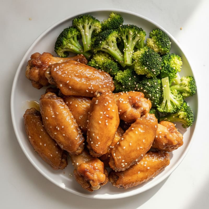 Honey-Glazed Chicken Wings