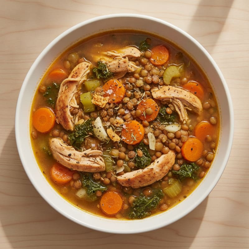 Hearty Vegetable and Lentil Soup