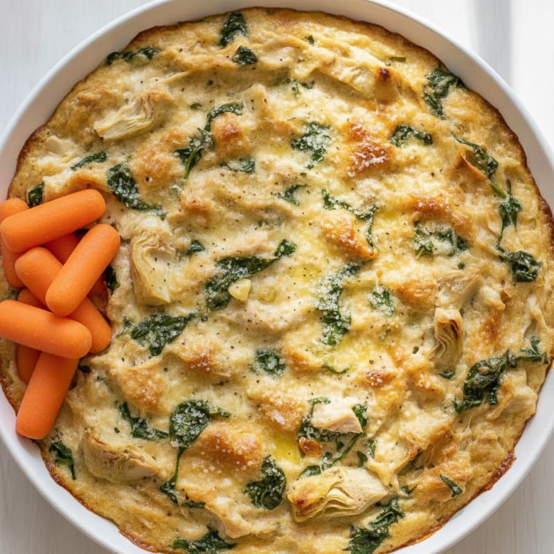 Baked Spinach Artichoke Dip