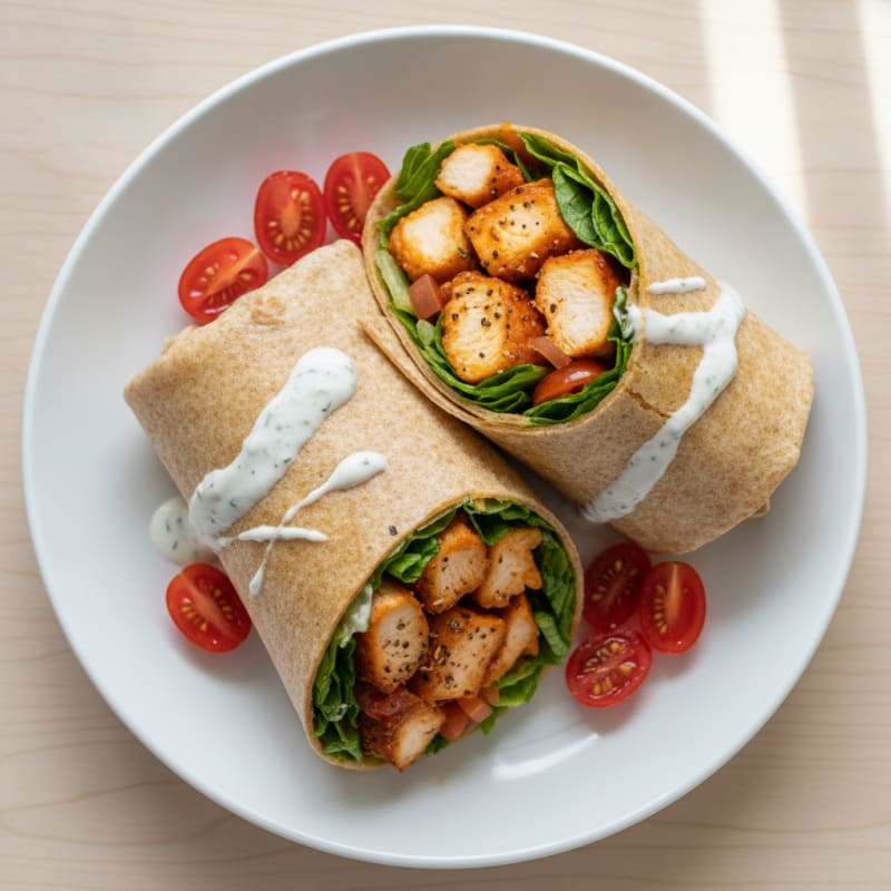 Buffalo Ranch Chicken Wrap