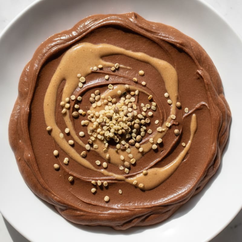Silky Chocolate Protein Pudding with Greek Yogurt