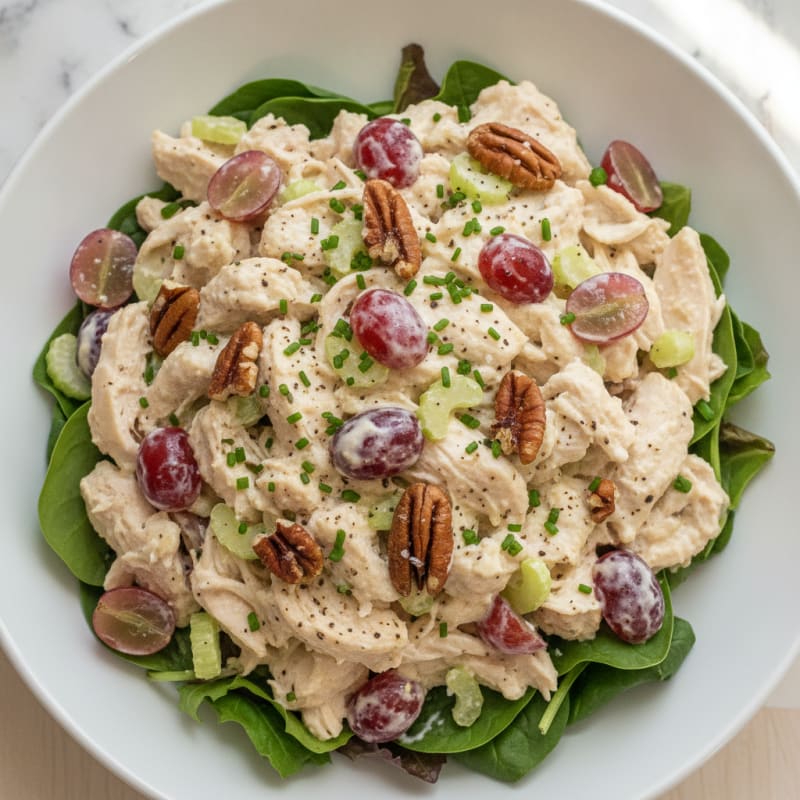 Chicken Salad with Grapes and Pecans