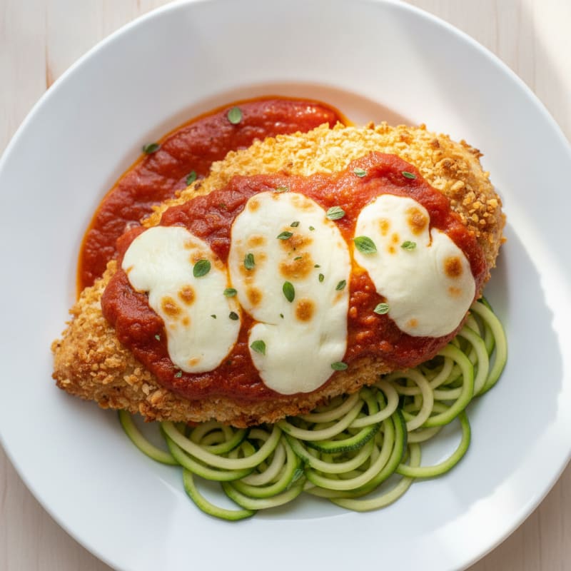 Crispy Baked Chicken Parmesan