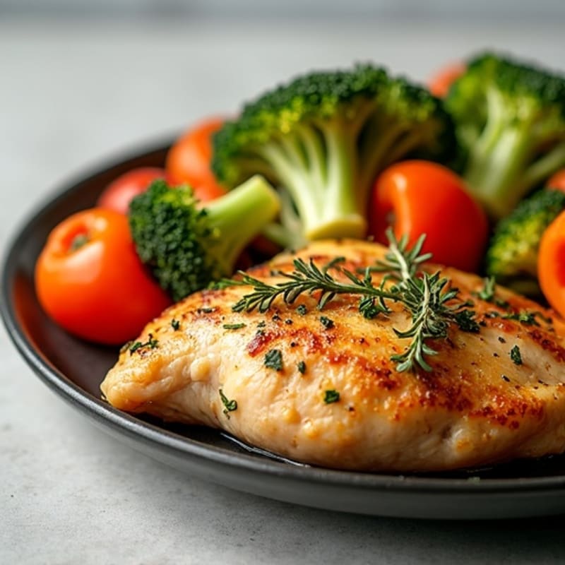 Sheet Pan Lemon Herb Chicken and Roasted Vegetables