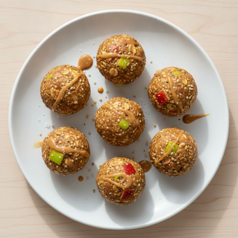 Apple Peanut Butter Energy Bites