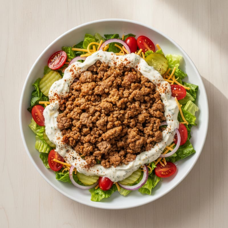 Big Mac Protein Bowl