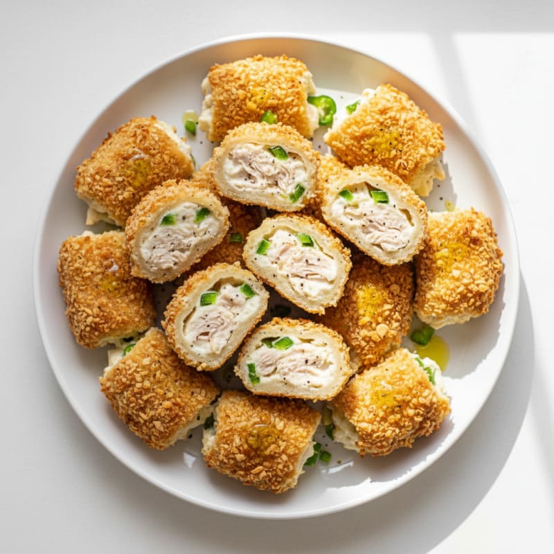 Crispy Jalapeño Poppers with Cream Cheese