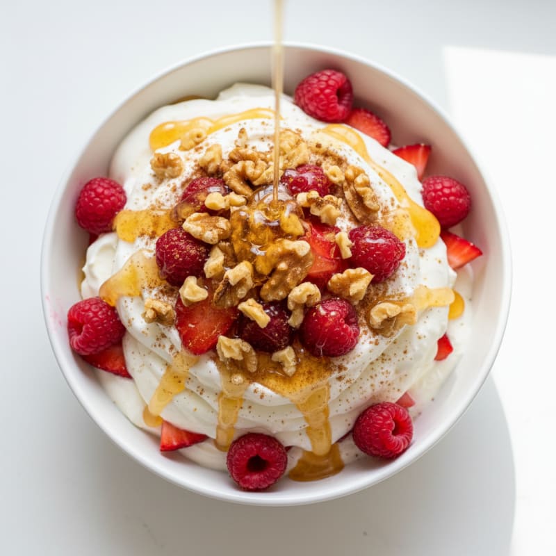 Creamy Honey Yogurt Parfait