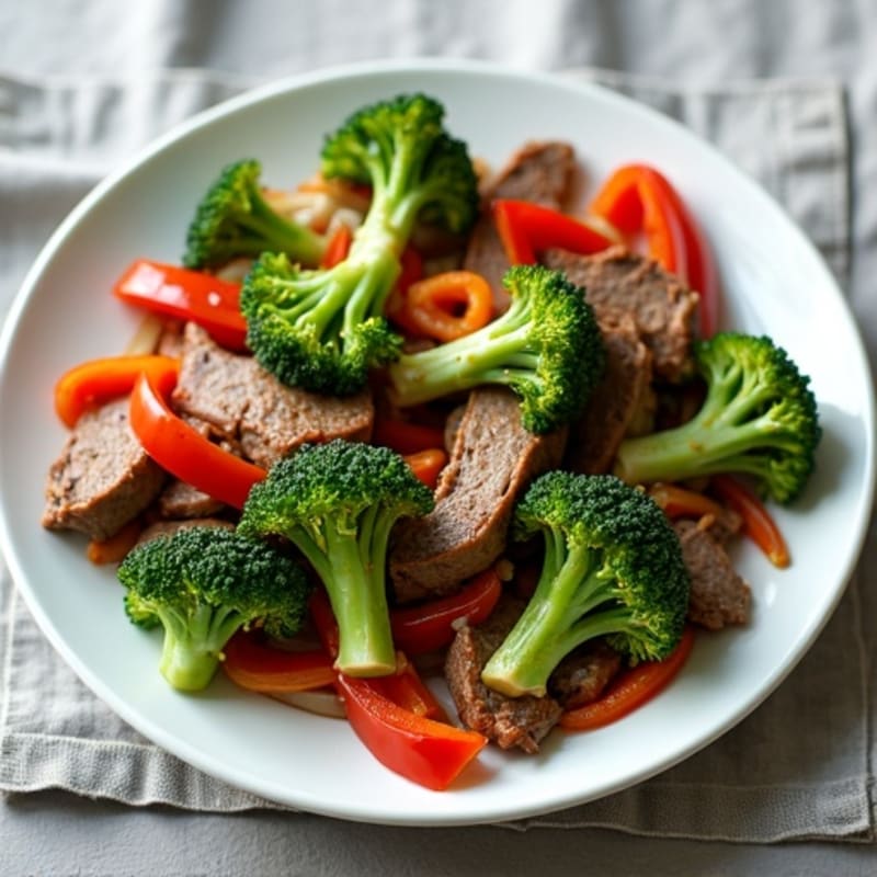 Healthy Beef and Broccoli Stir-Fry