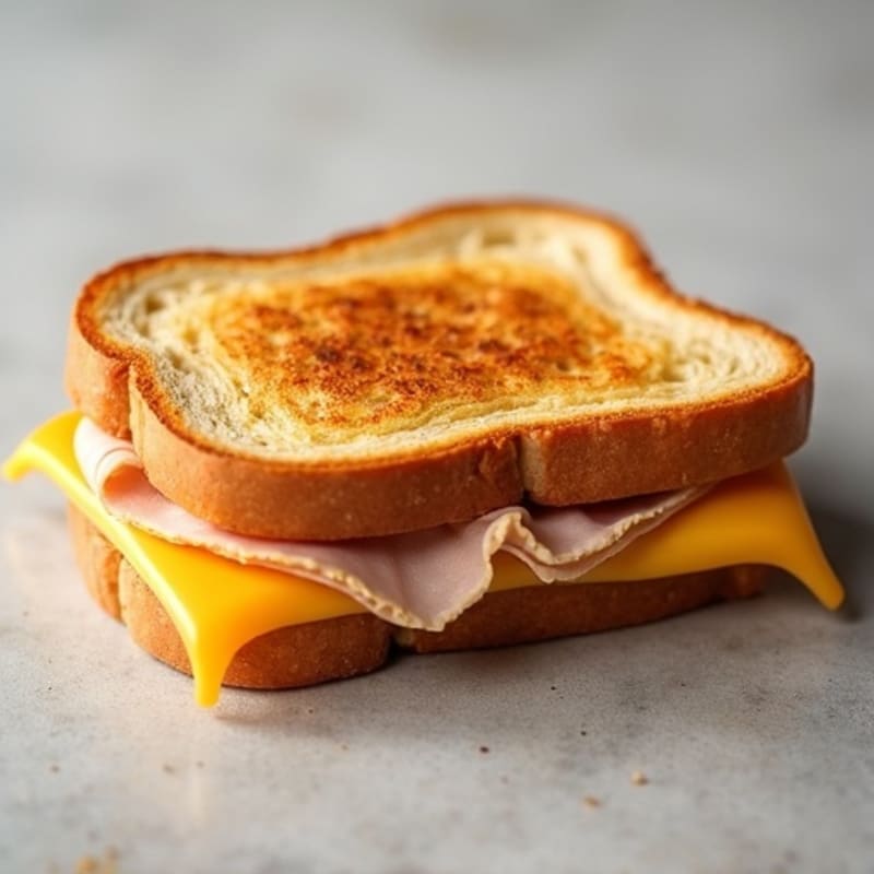 Crispy Sourdough Triple Cheese Melt