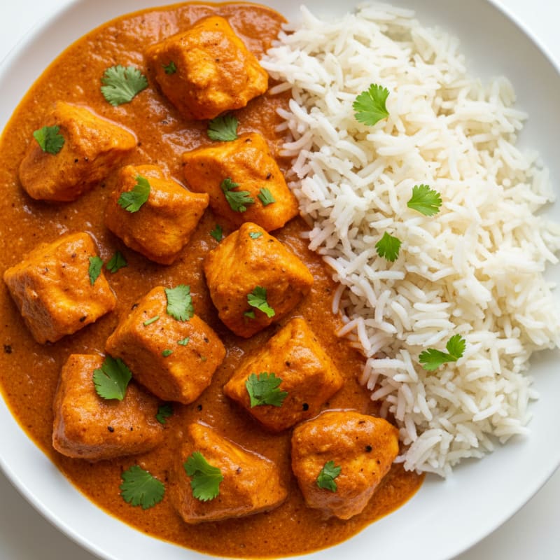 Chicken Tikka Masala with Basmati Rice